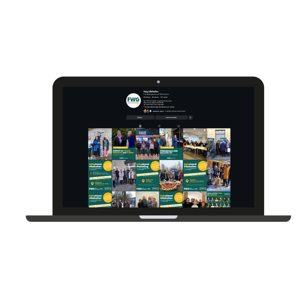 Social Media Betreuung FWG Vilshofen